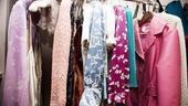 Wig, shoes and costumes await the blonde bombshell with the big voice.