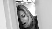 Megan Hilty backstage – peeking