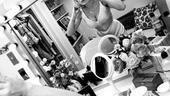 Megan Hilty backstage – primp