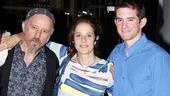 Hey, what’s three-time Oscar nominee Debra Winger doing backstage? She’s there with son Noah Hutton to greet her hubby, Joe Turner’s Arliss Howard. 