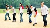 Broadway Softball May 2009 – Andy Karl – Hunter Foster – Constantine Maroulis – Haydn Gwynne – Gregory Jbara – Jeff Daniels