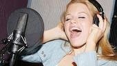 "9 to 5" star Megan Hilty sings out at the May recording session