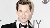 Mormon star Andrew Rannells in Armani. 
