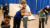 In Rehearsal with Jesus Christ Superstar – Mark Cassius – Katrina Reynolds - Mary Antonini - Paul Nolan - Karen Burthwright - Lee Siegel