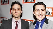 One Man, Two Guvnors opening night – Eli James – Stephen Pilkington 