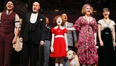 The cast sings a reprise of Annie’s signature song, “Tomorrow.”