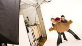 Avenue Q Final Cast Photo Shoot - Jennifer barnhart - Christian Anderson
