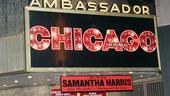Samantha Harris Debut in Chicago - marquee
