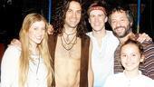 Jason Mraz and Judd Apatow at Hair - Caissie Levy - Will Swenson - Gavin Creel - Judd Apatow - Maude Apatow