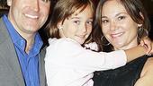 Brian d’Arcy James at Sardi’s - Brian d’Arcy James - Jennifer Prescott – daughter Grace