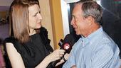 Intrepid indeed! Susan Blackwell scores an interview with New York City Mayor Michael Bloomberg.