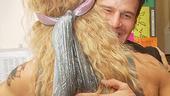 David Boreanaz at Rock of Ages – David Boreanaz – James Carpinello (hugging)