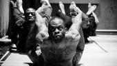 Fela Rehearsal - Sahr Ngaujah stretching