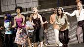 Fela Rehearsal - Cast dancing