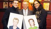 Swenson and Creel at Sardi’s – Gavin Creel – Max Klimavicius – Will Swenson