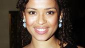 The stunning Gugu Mbatha-Raw glows after her opening night portrayal of the troubled Ophelia.