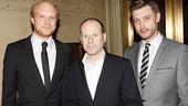 Three residents of Denmark: Hamlet&rsquo;s Harry Attwell, Sean Jackson, Alan Turkington.