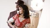 Ragtime Promo Shoot – Stephanie Umoh – Quentin Earl Darrington (on set)