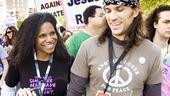 Hair at the National Equality March - Audra McDonald - Will Swenson