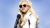 Hair at the National Equality March - Lady Gaga