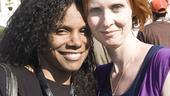 Hair at the National Equality March - Audra McDonald - Cynthia Nixon