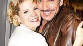 Kelli O'Hara Return to South Pacific – Kelli O'Hara – Paulo Szot (hugging)