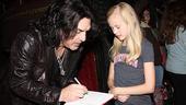 Paul Stanley at Billy Elliot - Danika Yarosh - Paul Stanley