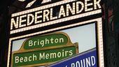 Brighton Beach Memoirs Opening Night – marquee