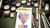 Ragtime First Preview – makeup brushes