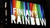 Finian’s Rainbow opening – sign