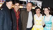 It's a lineup worthy of The Ed Sullivan Show! Birdie stars John Stamos and Bill Irwin chat it up with visitor Kevin Spacey. Lucky ladies Natalie Hill and Jillian Mueller get to eavesdrop on the starry conversation.