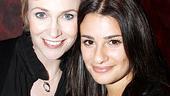 Glee Visits Love, Loss and What I Wore – Jane Lynch – Lea Michele