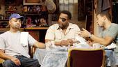 Broke-ology - Show Photos - Francois Battiste - Wendell Pierce - Alano Miller (table)