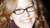 Speaking of Love, Loss and What I Wore, current cast member Lisa Joyce makes the scene.