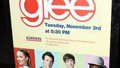 Glee CD signing – poster