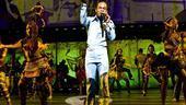 Fela - Show Photos - Sahr Ngaujah (blue suit)
