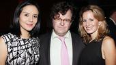 Kenneth Lonergan poses with cast members Catalina Sandino Moreno and Missy Yager (who memorably starred in his breakout play, This Is Our Youth).