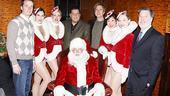 Make-A-Wish Foundation at The Radio City Christmas Show - Lawrence Tynes - Steve Schirripa - Matthew Modine - Hank Ratner - Santa Claus