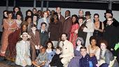 The Ragtime company gathers to welcome Ericka Dunlap and Brian Kleinschmidt.