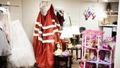 Day in the Life of Melissa Errico – dressing room