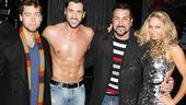 Joey Fatone and Lance Bass at Burn the Floor – Lance Bass – Maksim Chmerkovskiiy – Joey Fatone – Kym Johnson