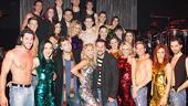 Joey Fatone and Lance Bass at Burn the Floor – group shot