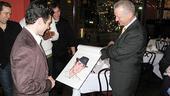Rick Faugno Caricature at Sardi’s – Rick Faugno – Max Klimivicius (unveiling)