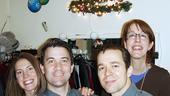 Seasonal Snapshots at Jersey Boys 2009 – Miles Aubrey – Erik Bates – dresser Wendy – dresser Janet