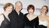 Victor Garber has a way with the ladies onstage and off. Here, he's surrounded by co-stars Lisa Banes, Harriet Harris and Pamela Jane Gray.