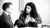 Next Fall Rehearsal - Geoffrey Nauffts - Sheryl Kaller