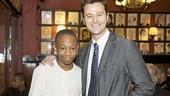 There's a place for Elijah and star Matthew Hydzik to chill out after the matinee, and that place is iconic restaurant Sardi's!