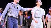 Fanny&rsquo;s star-crossed lovers James Snyder and Elena Shaddow take a bow.