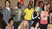 Hair Replacement Cast Meet and Greet – tribe performing (left)