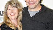Judith Ivey poses with the show's fearless leader, director Gordon Edelstein, who took the reigns during the production's original run at his Long Wharf Theatre in 2009.